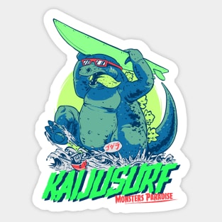 kaijuSurf Sticker